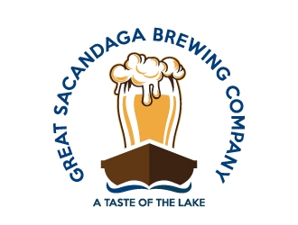 Great Sacandaga Brewing Company logo design by alxmihalcea