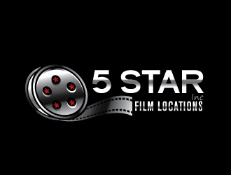 5 Star Film Locations Inc logo design by Suvendu