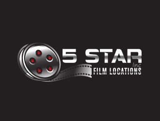 5 Star Film Locations Inc logo design by Suvendu