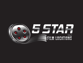 5 Star Film Locations Inc logo design by Suvendu