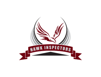 Hawk Inspectors logo design by nona