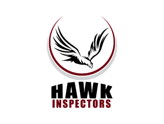 Hawk Inspectors logo design by nona