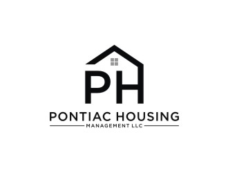 Pontiac Housing Management LLC. logo design by Franky.