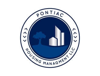 Pontiac Housing Management LLC. logo design by ksantirg
