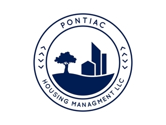 Pontiac Housing Management LLC. logo design by ksantirg