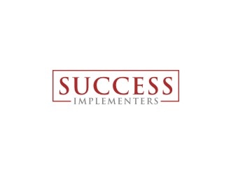 Company Name is Success Implementers logo design by bricton