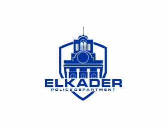 Elkader Police Department logo design by stark