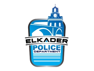 Elkader Police Department logo design by Eliben