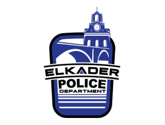 Elkader Police Department logo design by Eliben