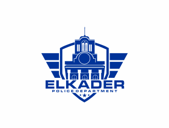 Elkader Police Department logo design by stark