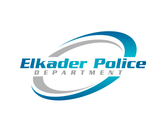 Elkader Police Department logo design by Greenlight