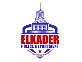 Elkader Police Department logo design by DreamLogoDesign