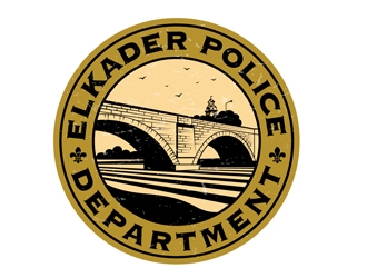 Elkader Police Department logo design by DreamLogoDesign