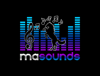 MaSounds logo design by done