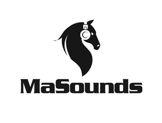 MaSounds logo design by kunejo