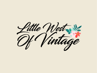 Little West Of Vintage logo design by rahppin