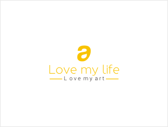 love my life love my art logo design by bunda_shaquilla