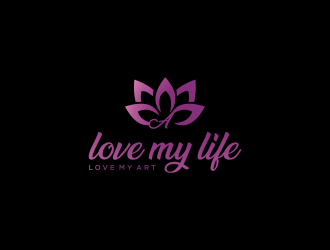 love my life love my art logo design by kaylee