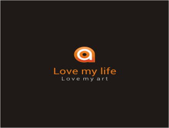 love my life love my art logo design by bunda_shaquilla