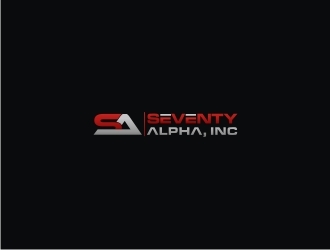 Seventy Alpha, Inc. logo design by narnia