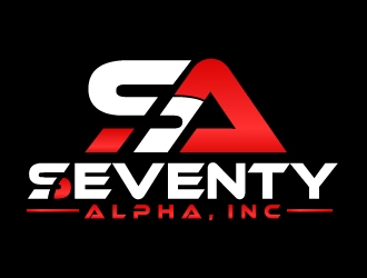 Seventy Alpha, Inc. logo design by shravya