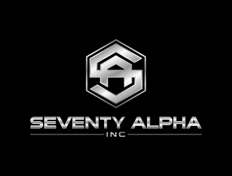 Seventy Alpha, Inc. logo design by pakNton