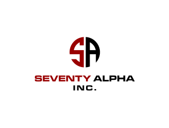 Seventy Alpha, Inc. logo design by asyqh