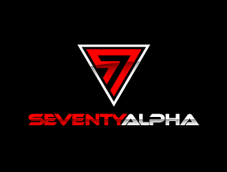 Seventy Alpha, Inc. logo design by scriotx