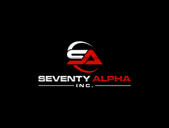 Seventy Alpha, Inc. logo design by ndaru