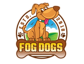 FogDogs logo design by DreamLogoDesign