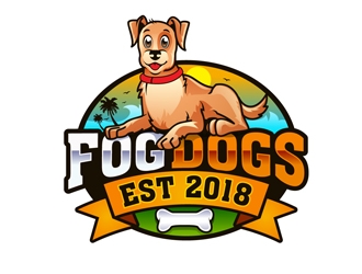 FogDogs logo design by DreamLogoDesign