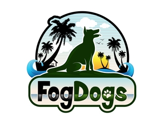 FogDogs logo design by DreamLogoDesign