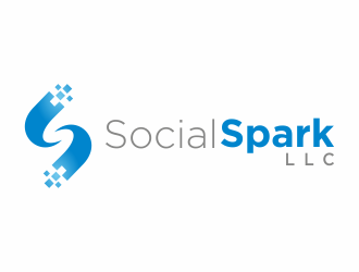 Social Spark LLC logo design by jm77788