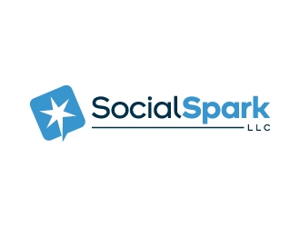 Social Spark LLC logo design by akilis13