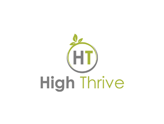 High Thrive logo design by johana