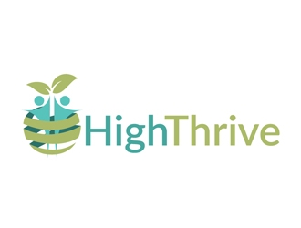 High Thrive logo design by Roma