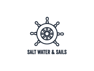 Salt Water and Sails logo design by shadowfax