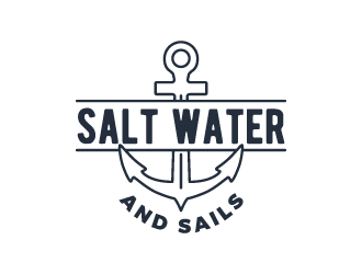 Salt Water and Sails logo design by shadowfax