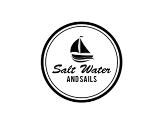 Salt Water and Sails logo design by johana