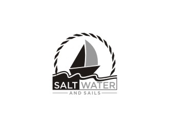 Salt Water and Sails logo design by bricton