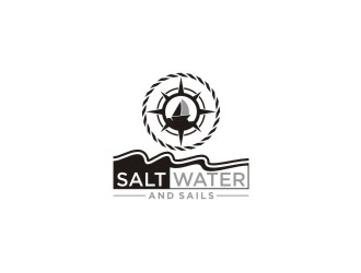 Salt Water and Sails logo design by bricton