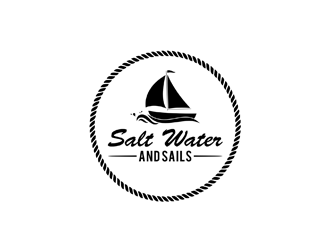 Salt Water and Sails logo design by johana