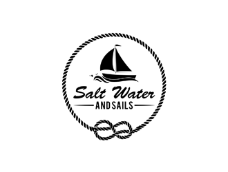 Salt Water and Sails logo design by johana
