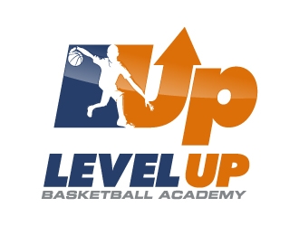 LEVEL UP BASKETBALL ACADEMY logo design by abss