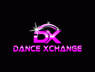 Dance Xchange logo design by giphone