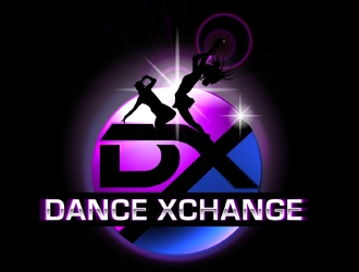 Dance Xchange logo design by DreamLogoDesign