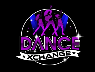 Dance Xchange logo design by DreamLogoDesign