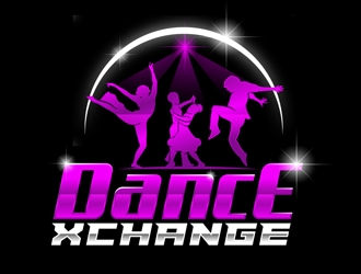 Dance Xchange logo design by DreamLogoDesign