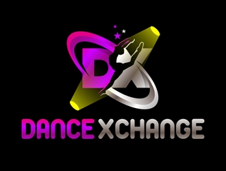 Dance Xchange logo design by DreamLogoDesign