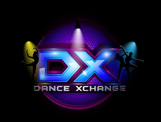 Dance Xchange logo design by DreamLogoDesign